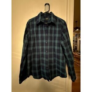 Filson Plaid Button Up Women's XL